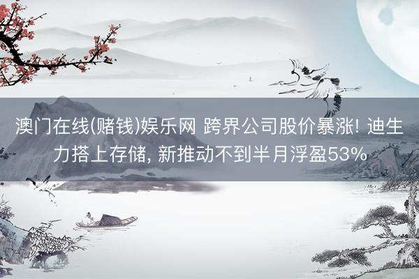 澳门在线(赌钱)娱乐网 跨界公司股价暴涨! 迪生力搭上存储， 新推动不到半月浮盈53%